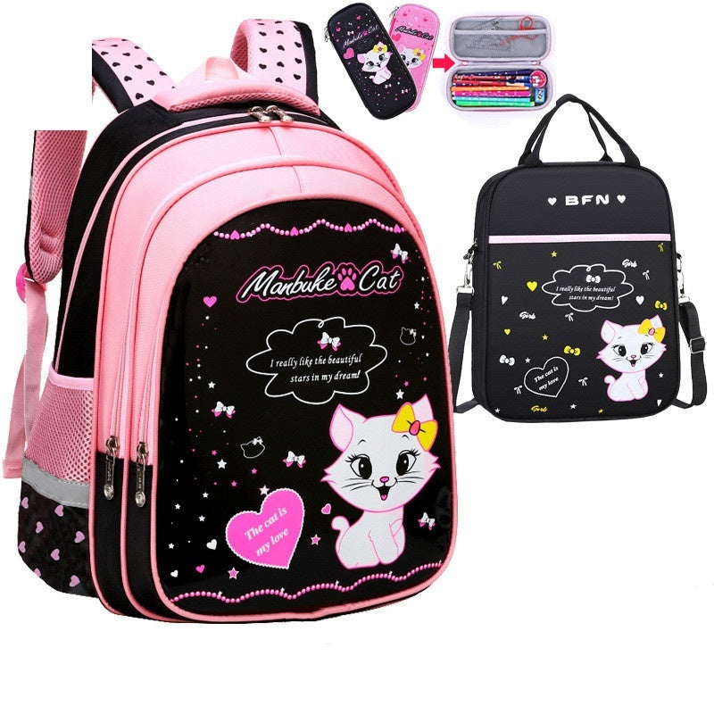  Kids School Cute Cat Print Backpack Fun & Stylish School Bag
global-swanky 2