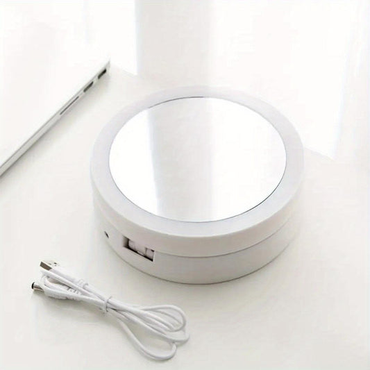 LED Illuminated Makeup Mirror – Perfect for Dorms & Bedrooms globalswanky 1