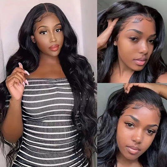 Lace Front Long Straight Synthetic Hair Wig for Chic Look globalswanky 02