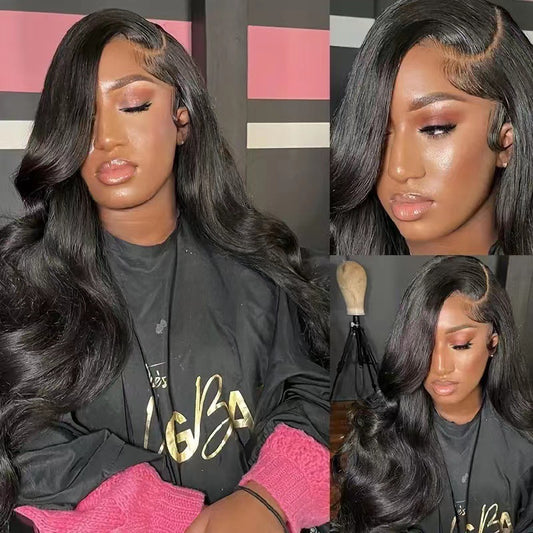 Lace Front Long Straight Synthetic Hair Wig for Chic Look globalswanky 04