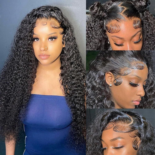 Lace Front Synthetic Curly Wig for a Soft Natural Style Look globalswanky 02