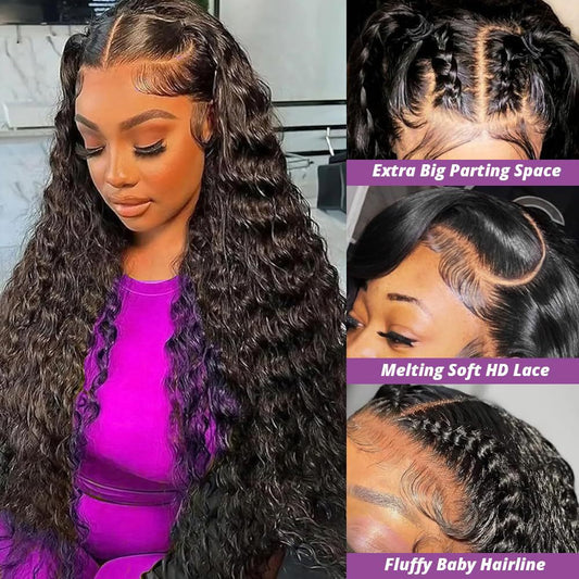 Lace Front Synthetic Wig With Curly Hair for a Chic Look globalswanky 02