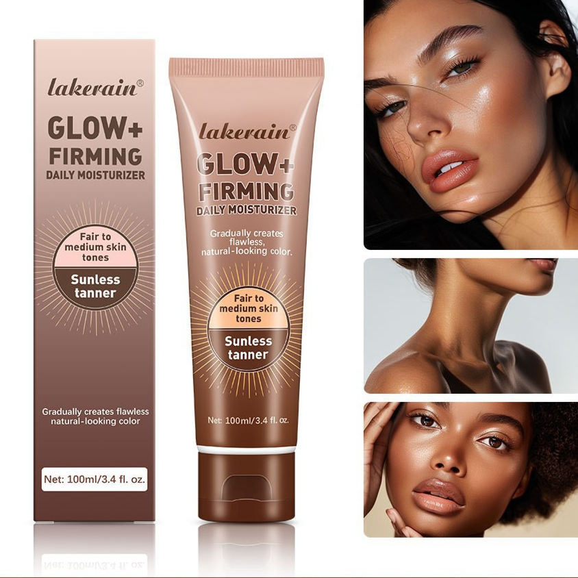 Lakerain Self-Tanning Body Lotion Bronzer for Sun-Kissed Glow Global Swanky 1