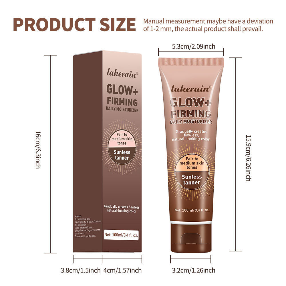 Lakerain Self-Tanning Body Lotion Bronzer for Sun-Kissed Glow Global Swanky 2