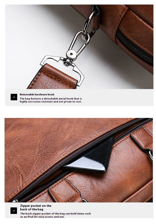 Laptop Men’s Briefcase – Computer Crossbody Business Bag
global-swanky 2