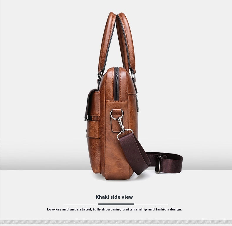  Laptop Men’s Briefcase – Computer Crossbody Business Bag
global-swanky 3