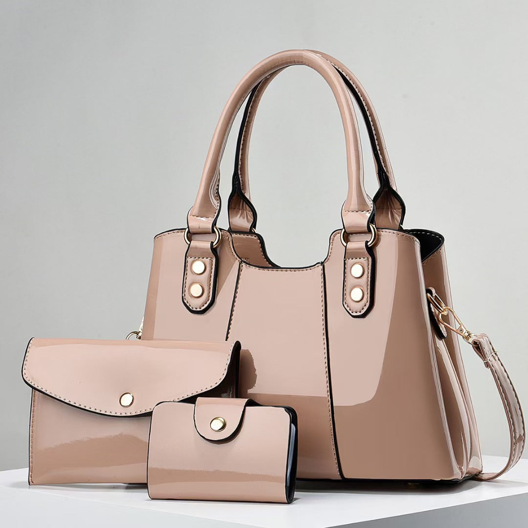 Large-capacity Three-piece Set Of  Women's Shoulder Bags global swanky 3