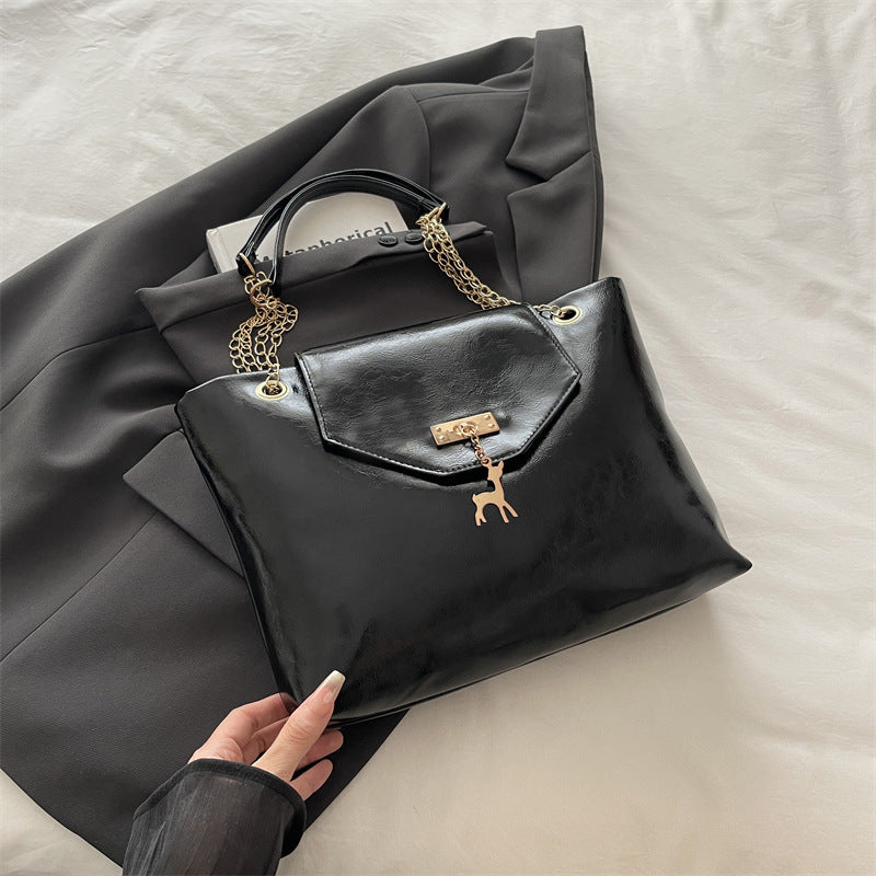 Large Capacity Chain Shoulder Bag – Perfect for Women on the Go globalswanky 2