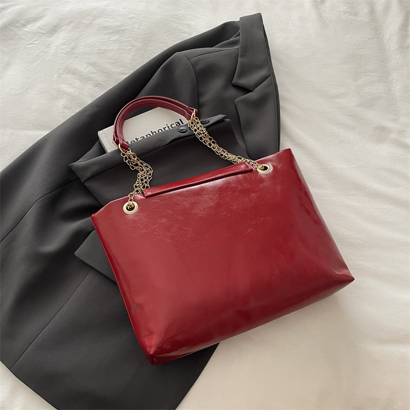 Large Capacity Chain Shoulder Bag – Perfect for Women on the Go globalswanky 3