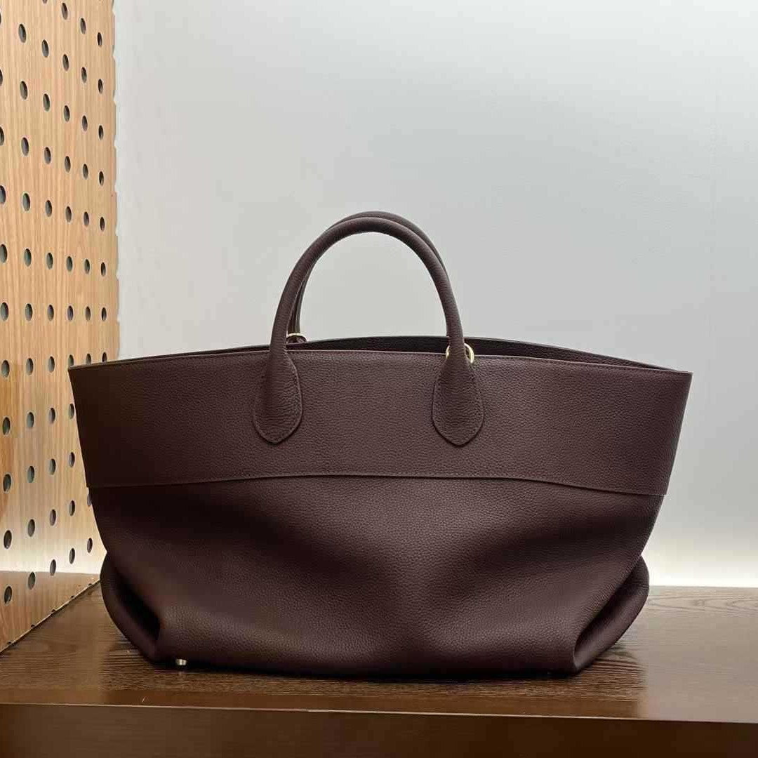 Large Capacity Cowhide Totes With Simple First Layer Style Bag Global swanky 1