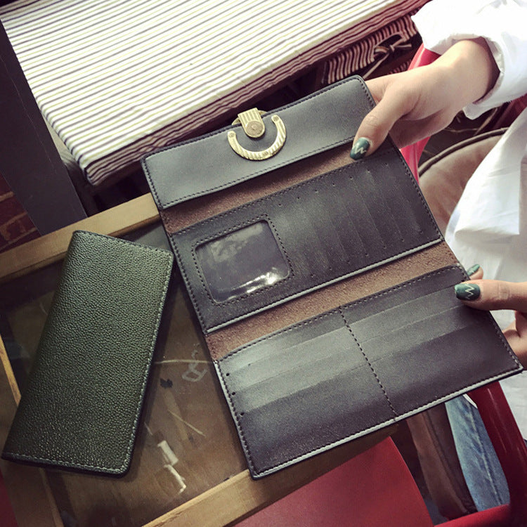 Large Capacity Handbag Wallet for Women With Ring Purse Style Global swanky 3