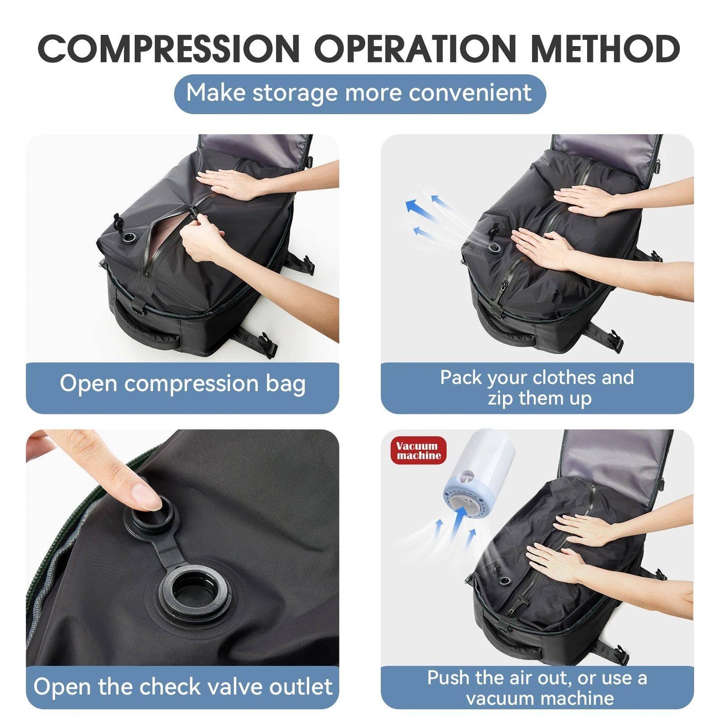 Large Capacity Travel Backpack Bag for Men Work Trips Daily globalswanky 02