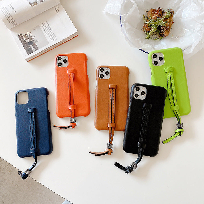  Leather Phone Case with Wrist Strap – Three Bread Design
global-swanky 1