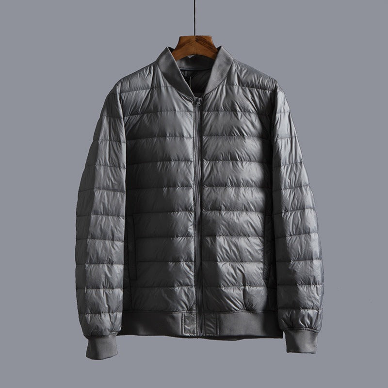Lightweight Down Jacket with a Baseball Collar Stylish & Warm
global-swanky 2