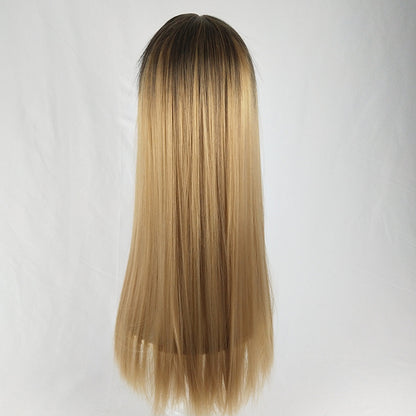 Long Straight Fashion Gradient Fake Hair Stylish Hair Extension global swanky 3
