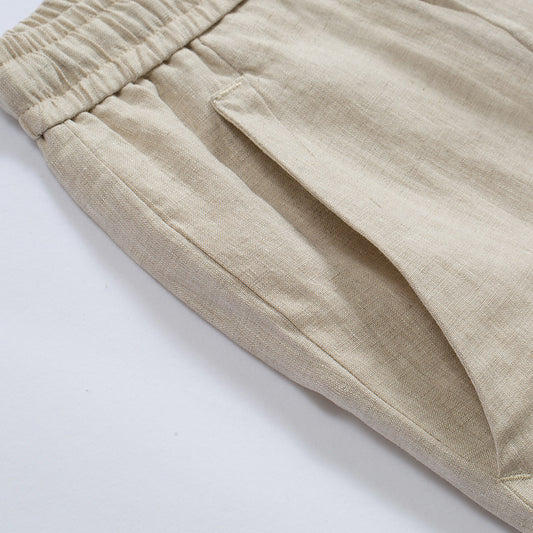 Loose-fitting Casual Linen Shorts For Men Global 2