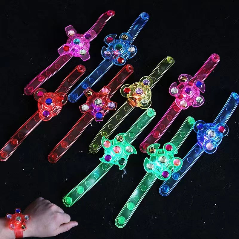 Luminous Bracelet Flash Children’s Toy Gyro Bracelet Gift globalswanky 02