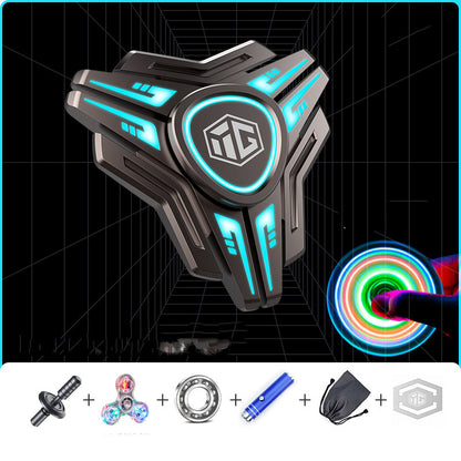 Luminous Fidget Spinner Mechanical Finger Decompression Toy globalswanky 02