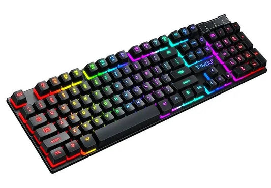 Luminous Gaming USB Wired Keyboard Floating Manipulator globalswanky 01