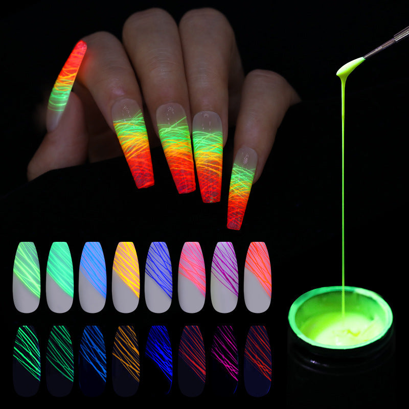 Luminous Spider Nail Gel UV Polish for Stunning Manicure globalswanky 01
