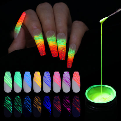 Luminous Spider Nail Gel UV Polish for Stunning Manicure globalswanky 01