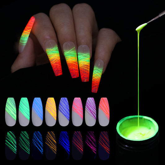 Luminous Spider Nail Gel UV Polish for Stunning Manicure globalswanky 01