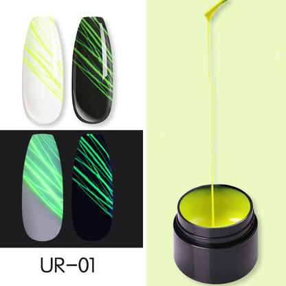Luminous Spider Nail Gel UV Polish for Stunning Manicure globalswanky 02