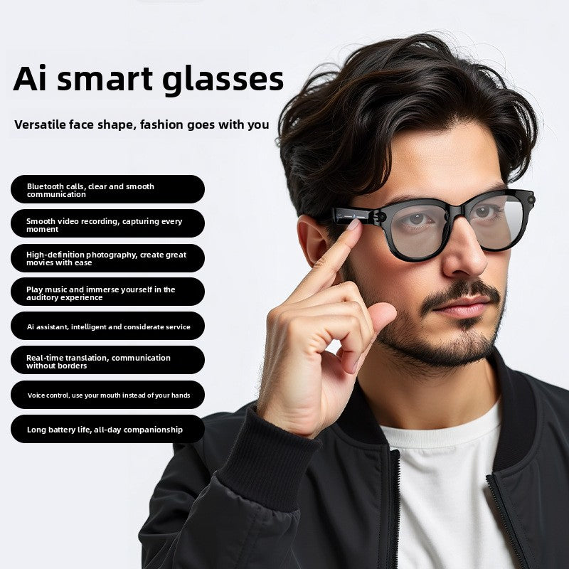 M89 Bluetooth Smart Glasses with HD Camera and AI Features global-swanky 1