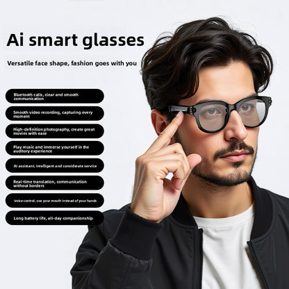 M89 Bluetooth Smart Glasses with HD Camera and AI Features global-swanky 1