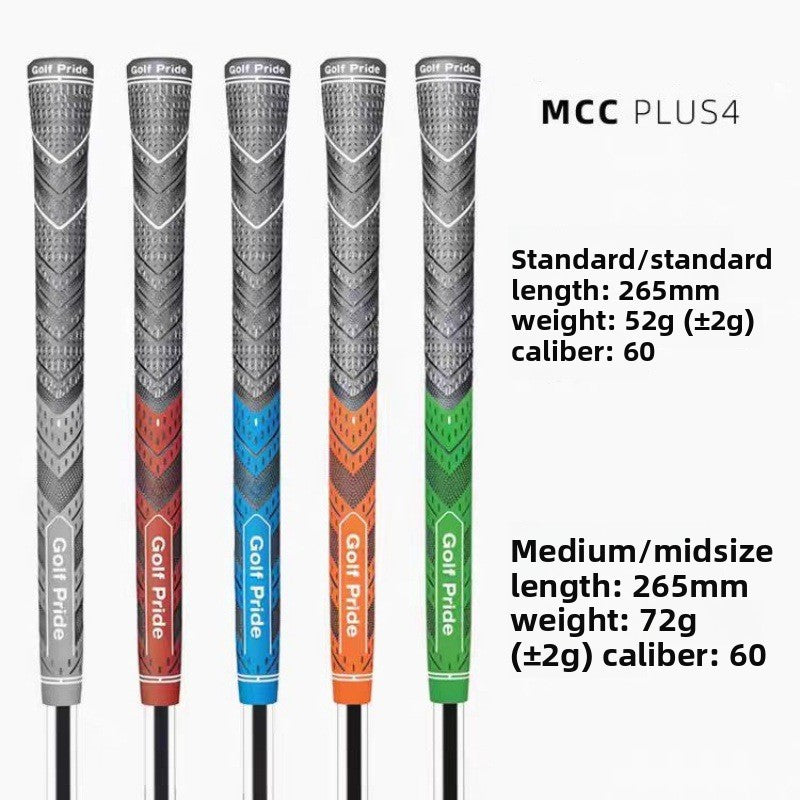 MCC PLUS4 Half Cotton Rubber Golf Grip for Improved Swing global-swanky 1