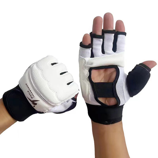  MMA Half Finger Boxing Gloves with Comfortable Fit and Grip lobal-swanky 1