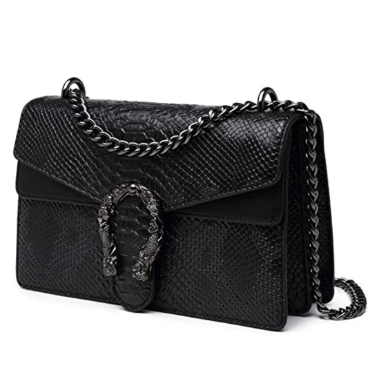 MYHOZEE Snake Printed Crossbody Bags for Women Clutch Purse Global swanky  1