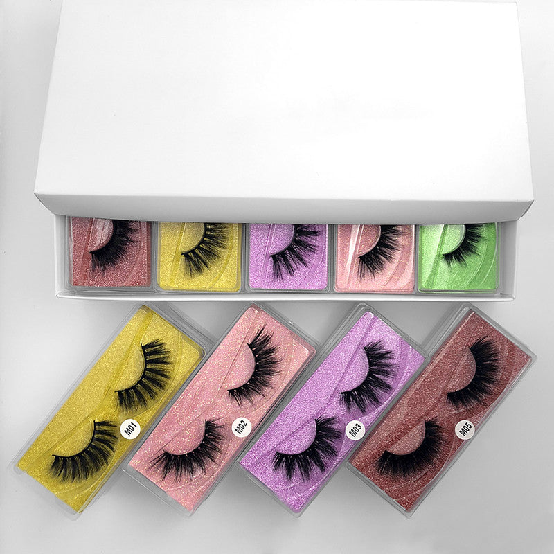 M Series False Eyelashes – Thick, Handmade Mink Lashes (100 Boxes) global swanky 1