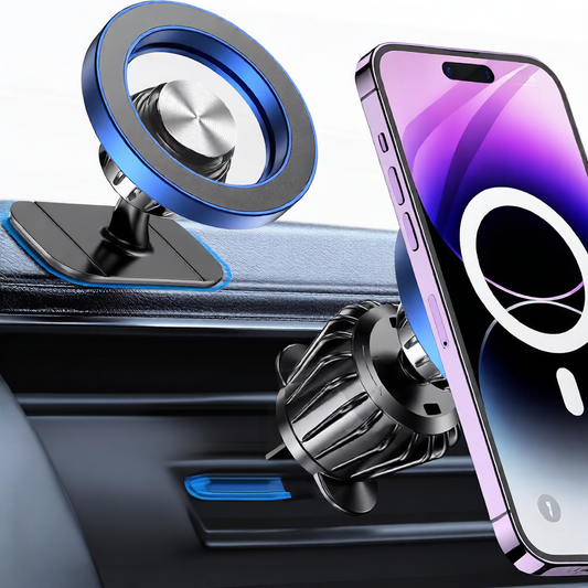 Magnetic Phone Holder for Car Dashboard Stand Safe Accessory globalswanky 03