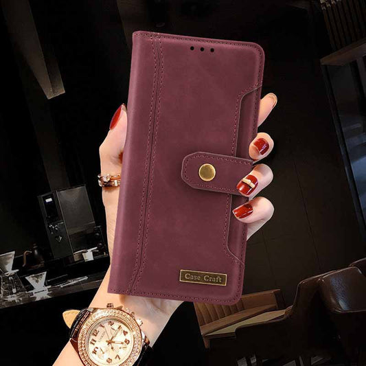 Magnetic Snap Protection Flap Wallet Leather Case Global swanky 3