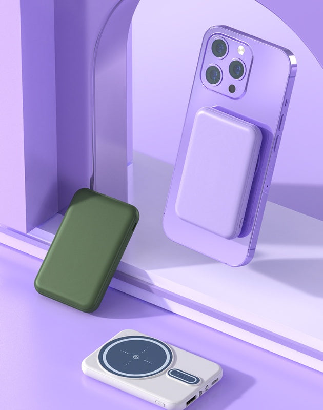Magnetic Suction Charging Bank – Fast Wireless Mobile Charger Global swanky 3