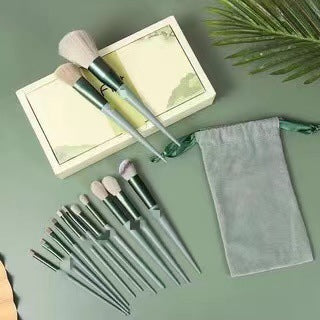 Makeup Brush Set 13Pcs Foundation Blush Eye Shadow Cosmetic globalswanky 02