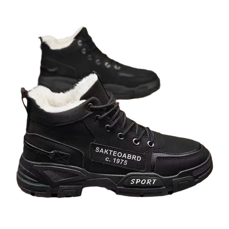 Martin Boots Fleece-Lined Warm Snow Boots for Men Winter Wear Global swanky 2