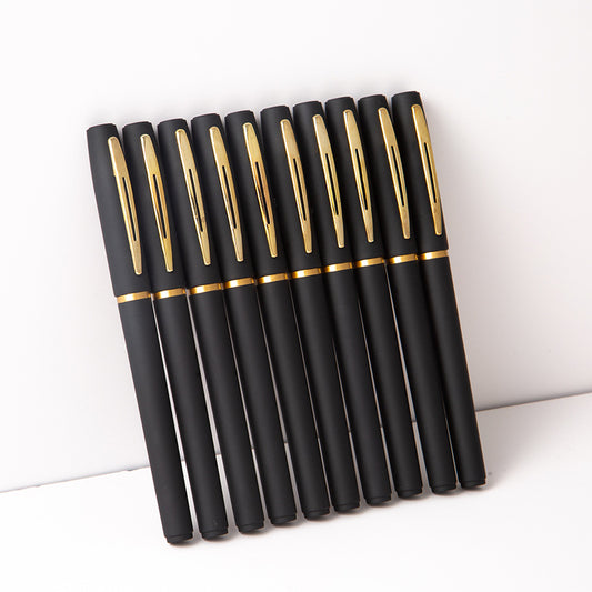 Matte Black Gel Pens Bullet Tips for Notes Journals Daily globalswanky 01