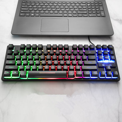 Mechanical Keyboard Electronic Notebook Keyboard for Games globalswanky 01