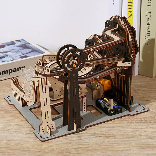 Mechanical Track 3D Jigsaw Puzzle for Creative Building Global Swanky 2