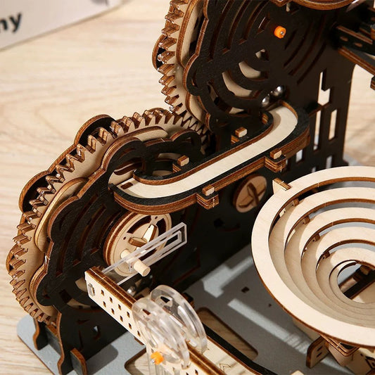 Mechanical Track 3D Jigsaw Puzzle for Creative Building Global Swanky 3