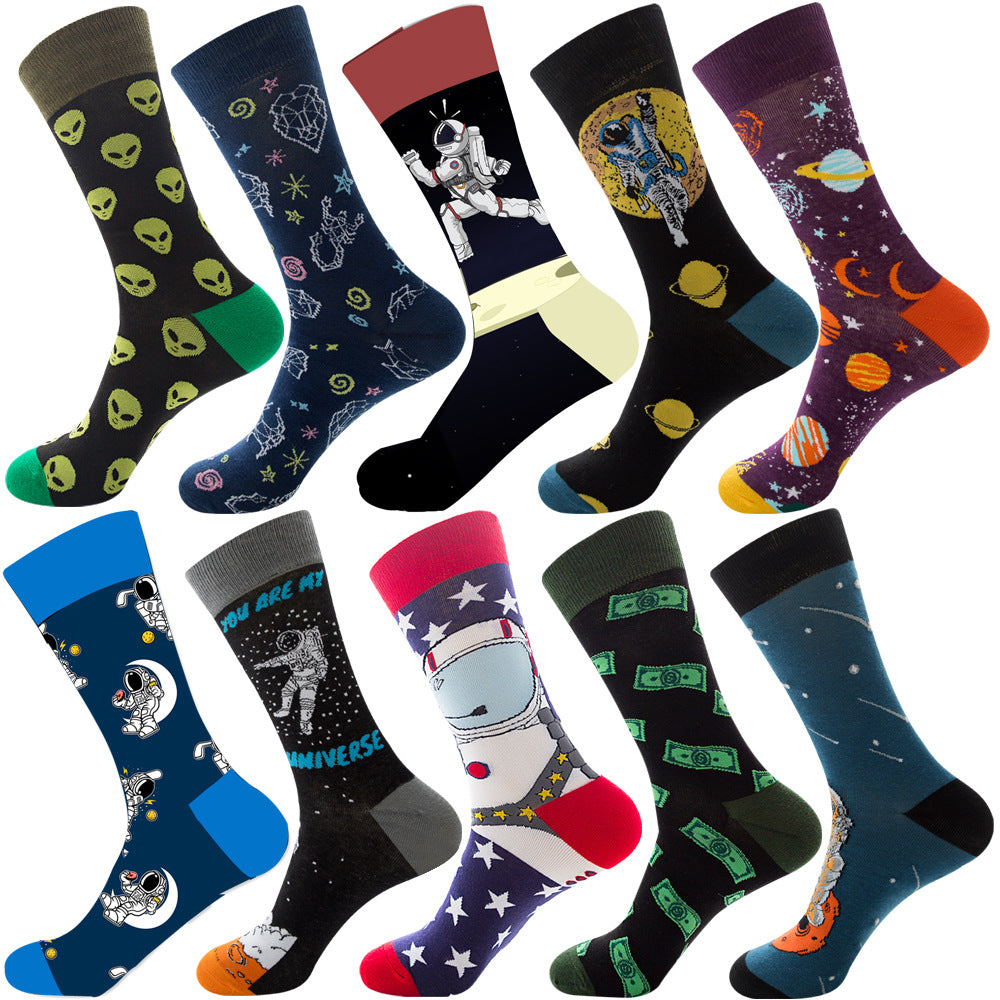  Men’s Autumn Diamond Patterned Socks Christmas Fruit Patterns
global-swanky 2