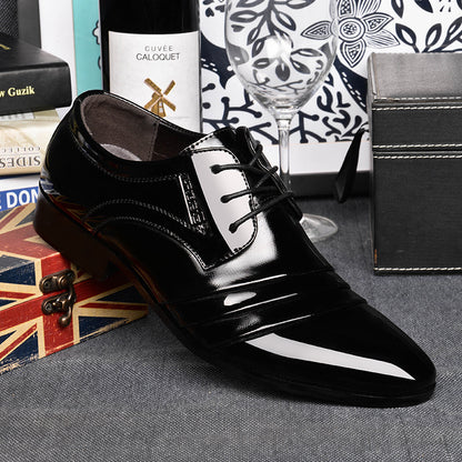 Men's Business Formal Leather Shoes for Business Office Wear Global swanky 2