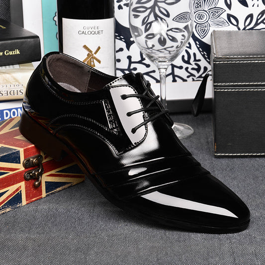 Men's Business Formal Leather Shoes for Business Office Wear Global swanky 2