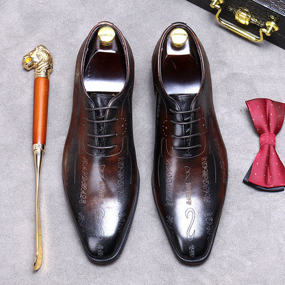  Men's Business Formal Leather Shoes for Office Style Wear Daily Global swanky 3