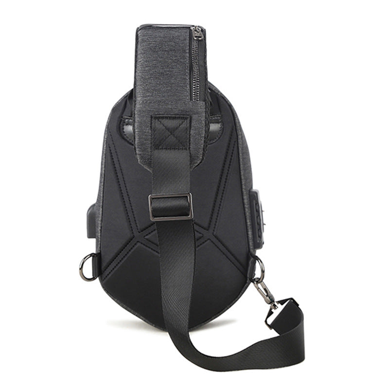 Men’s Casual Korean Anti-Theft Chest Crossbody Bag global swanky 2