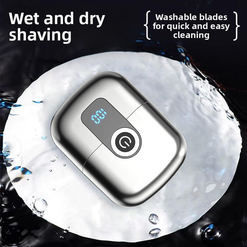 Men's Electric Mini Razor for Convenient Travel Grooming globalswanky 03