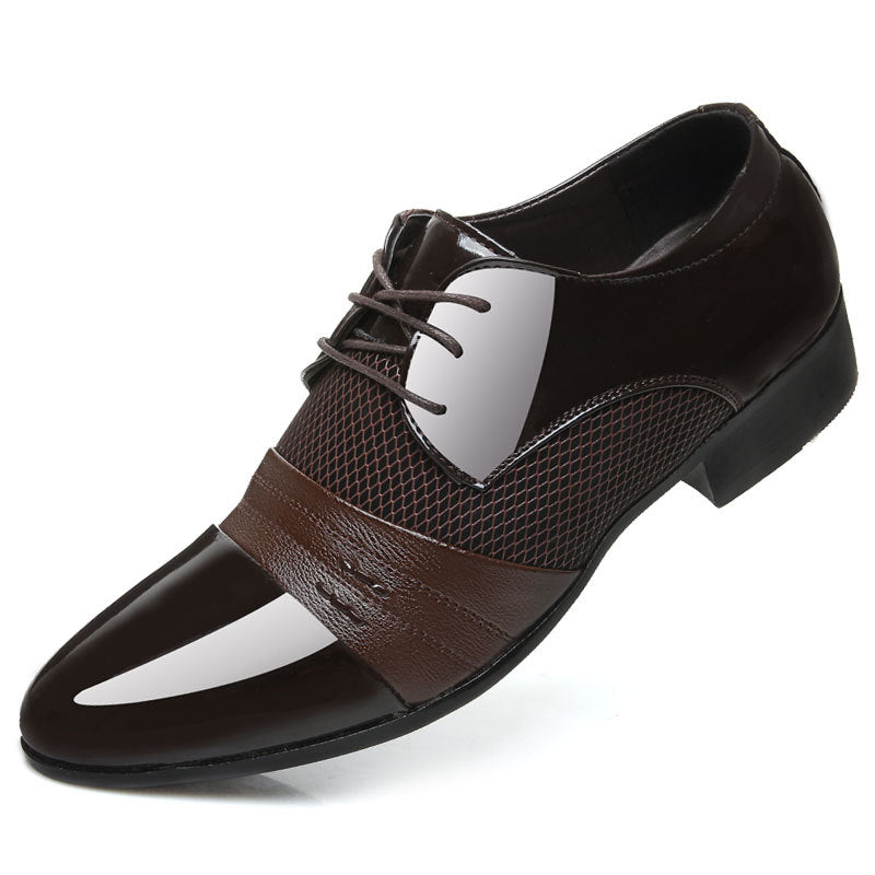 Men's Fashion Business Casual Shoes Formal Leather Shoes Global swanky 3
