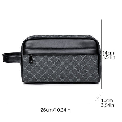 Men's Fashion Vintage Printed Handbag – Sleek & Practical Design globalswanky 2
